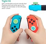 DLseego Green Leaf Thumb Grips Caps Design for Switch/Switch lite/Switch OLED Console, Soft Silicone Joycon Analog Controller Protective Anti-Slip Covers 4PCS Button Joy Con Joystick Caps-Green