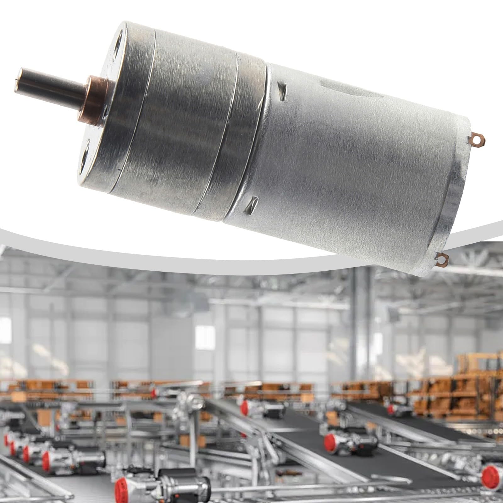 JGA25-370 12 V DC Getriebemotor mit Metallgetriebe, Hochdrehmoment-Elektro-Getriebemotor-Geräte
