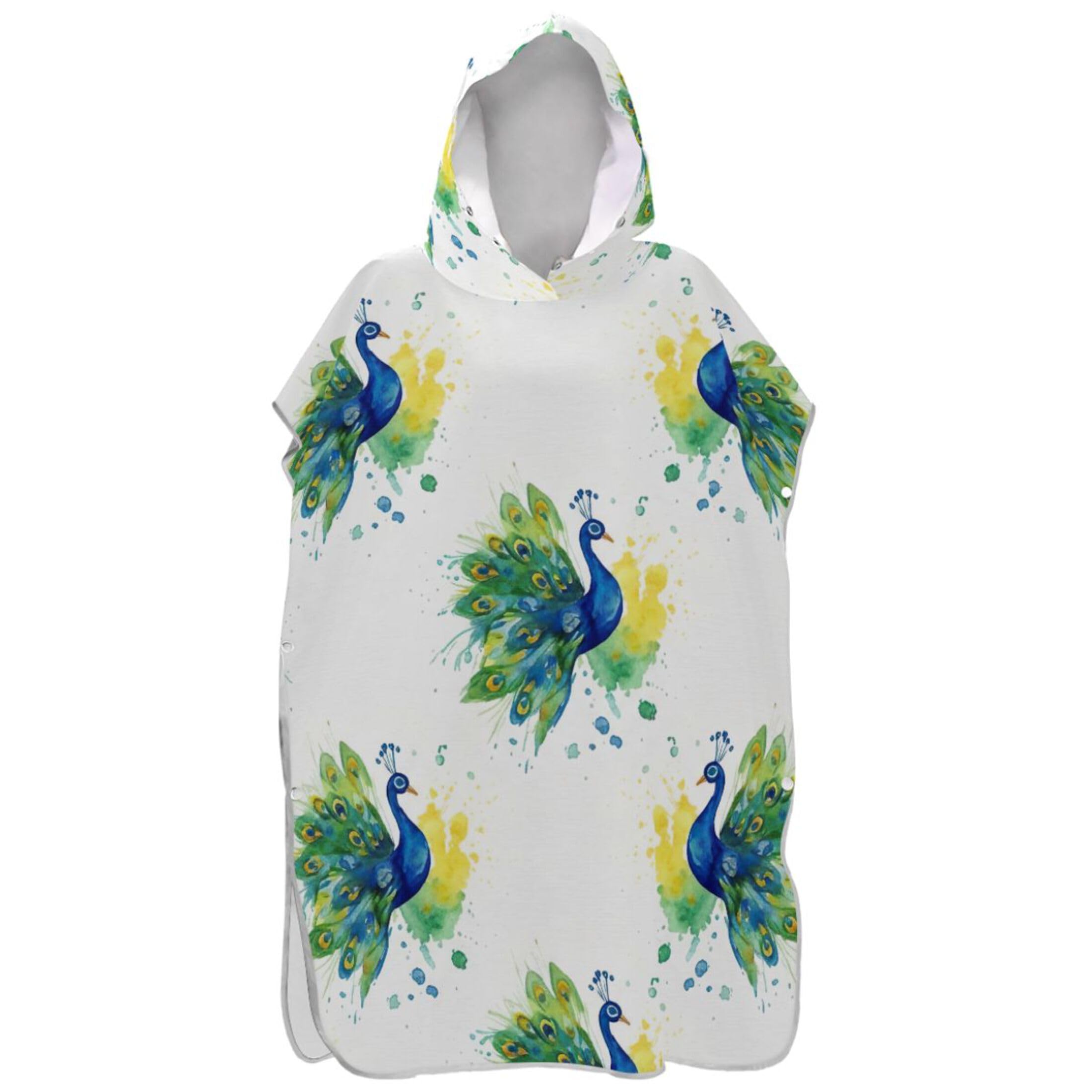 Peignoir à langer portable pour adulte blanc idéal plage et surf