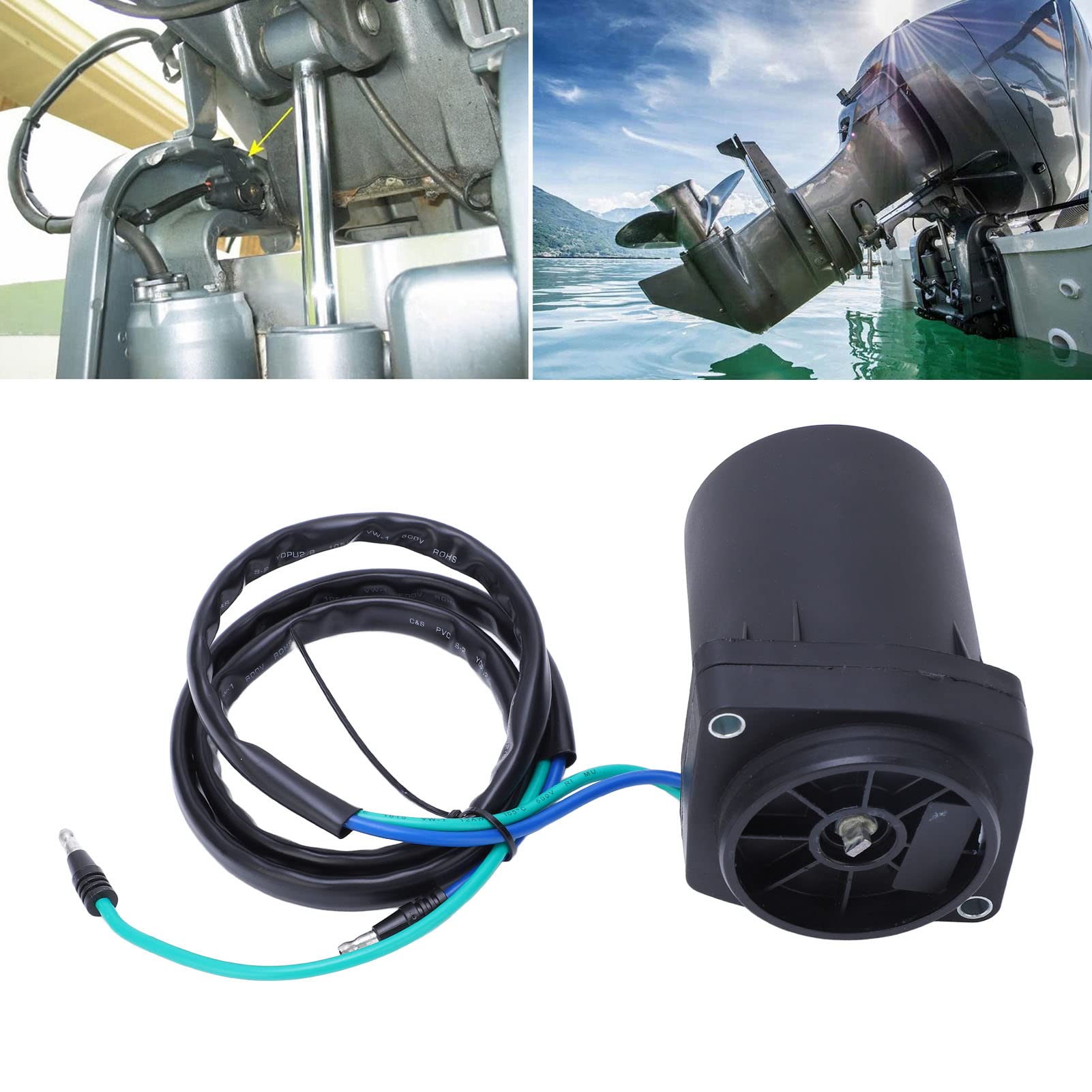 Tilt Trim Motor, 8M0089940, 8M0142591 Außenbordmaschinenmotor 