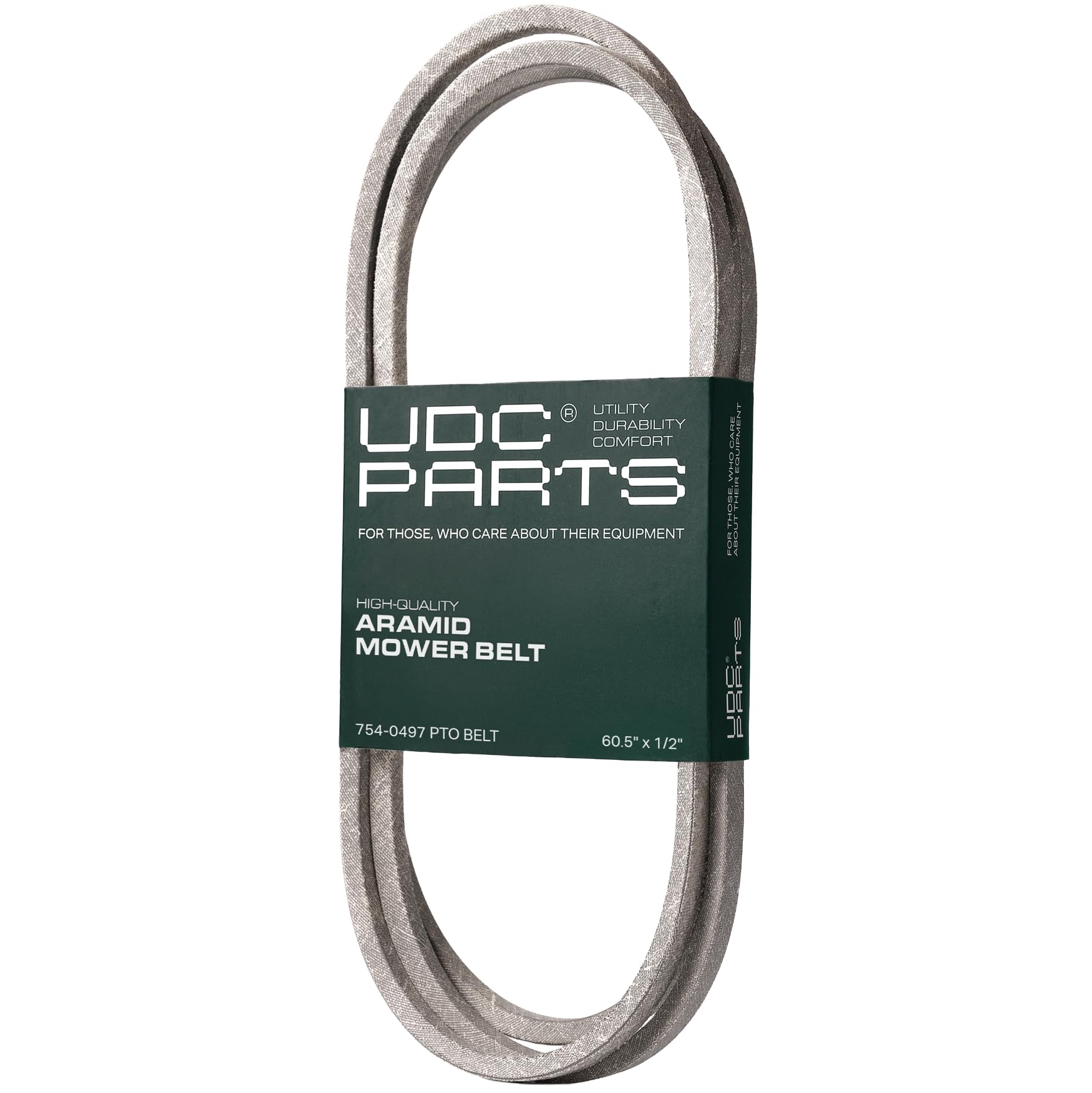 UDC Parts 754-0497 954-0497 PTO Belt Replacement for Cub Cadet LT1018 1170 1180 13AL11CG712 Troy Bilt 13AJ609G766 Yard Man MTD 42 Inch/Aramid Cord / 60.5 inches