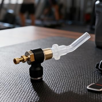 Lung Trainer – Breathing Pulmonary Fitness Device Respiratory Enhancement Tool Lung Workout Instrument Oxygen Capacity Trainer Pulmonary Strength Gadget Inhalation Exhalation Breath Regulation