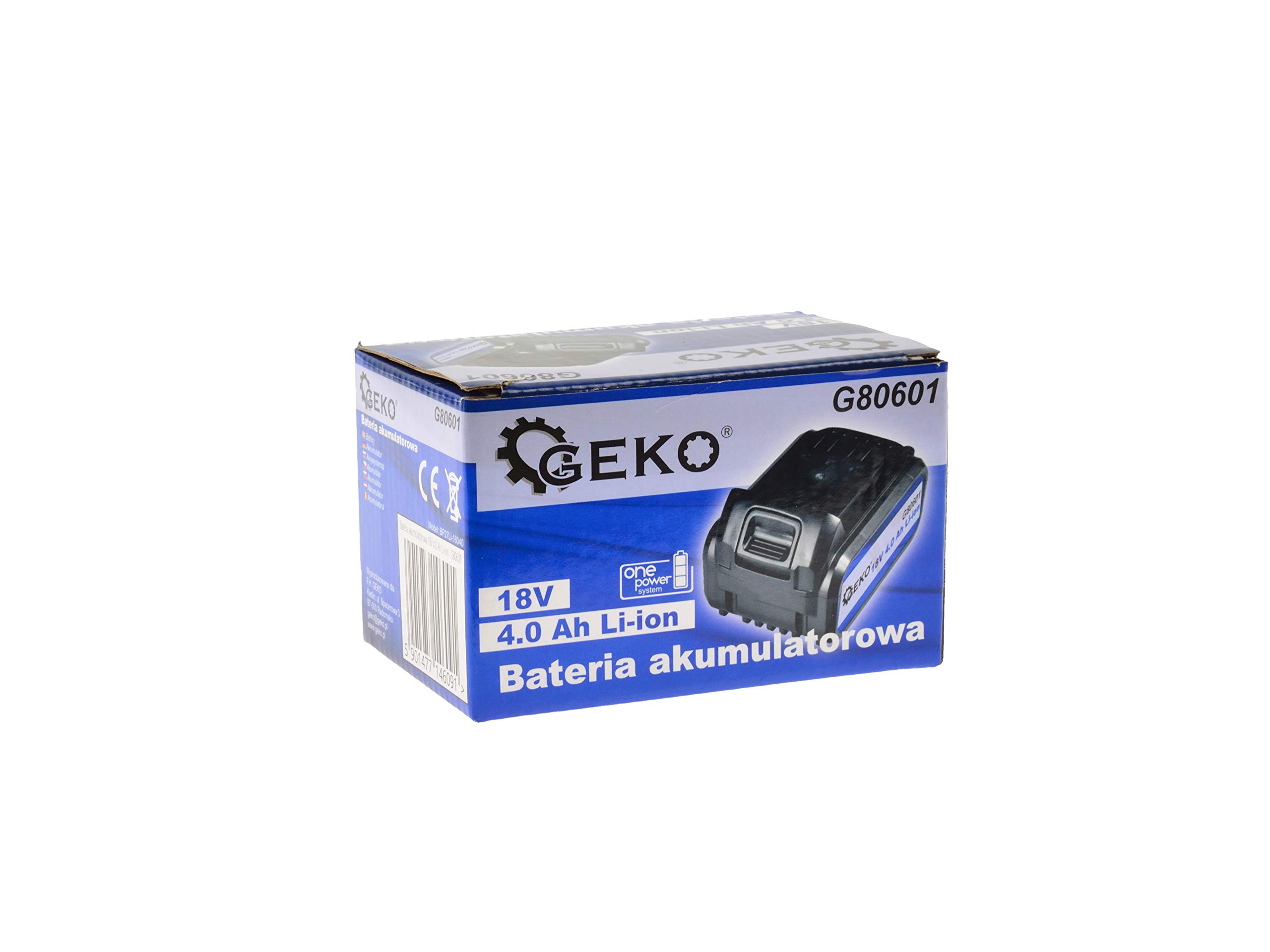 BSD OnePower Batterie de Remplacement, Batterie de Rechange pour Outil Électrique - Li-ion 18V 4.0Ah