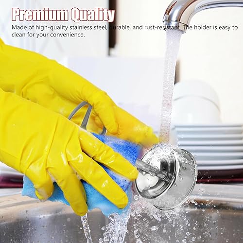 Miniatura 2 de Soporte para cepillos de dientes, soporte ventilado para cepillos de dientes, organizador de pasta de dientes de acero inoxidable, organizador de