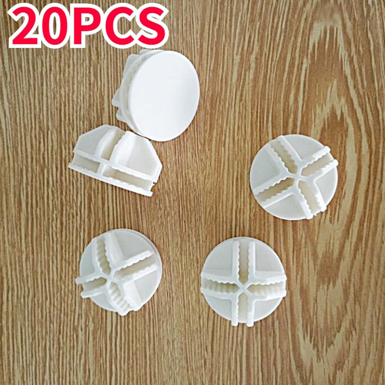 MERISHOPP™ 20X Wire Cube Connectors Repair Parts Grid Connectors Grid for Modular Organizer White Angle|Home & Garden|Household Supplies & Cleaning|Home Organization|Closet Organizers