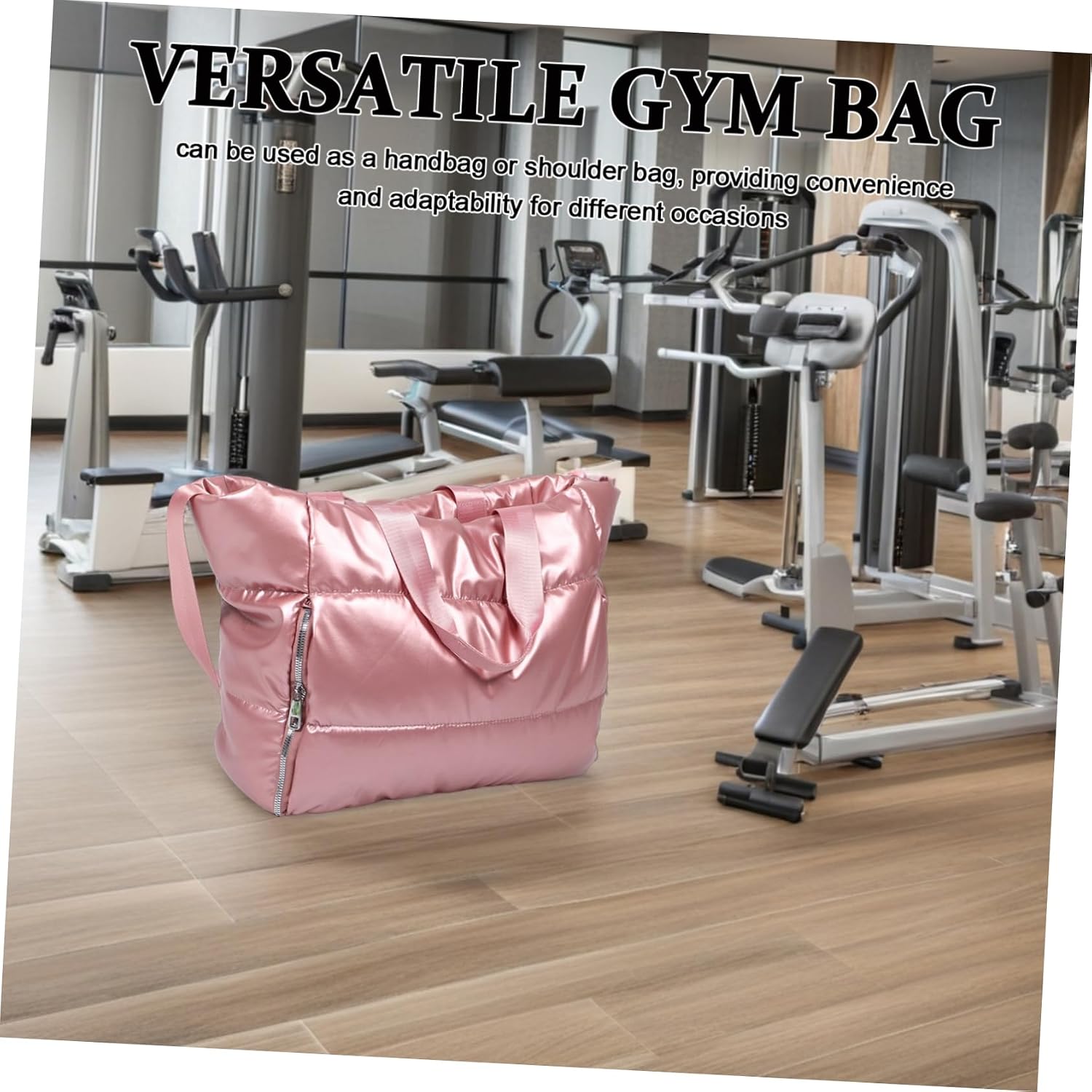 CALLARON Waterproof Gym Tote Bag for Women Large Capacity Sports Duffel Dry Wet Separation Yoga Handheld Shoulder Travel Bag for Swimming and Fitness