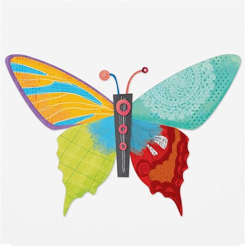 Trademark Fine Art, 14x14 Alas de Gracia Mariposa icono 2 por Holli Conger