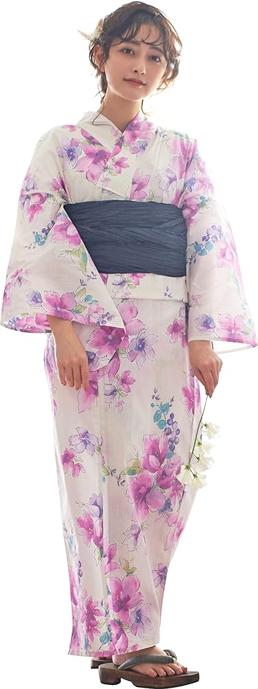 浴衣　セット　ネイビー　レッド　花柄　キャバ　ディータ　Dita 浴衣 セット ネイビー レッド 花柄 キャバ ディータ Dita 浴衣 セット