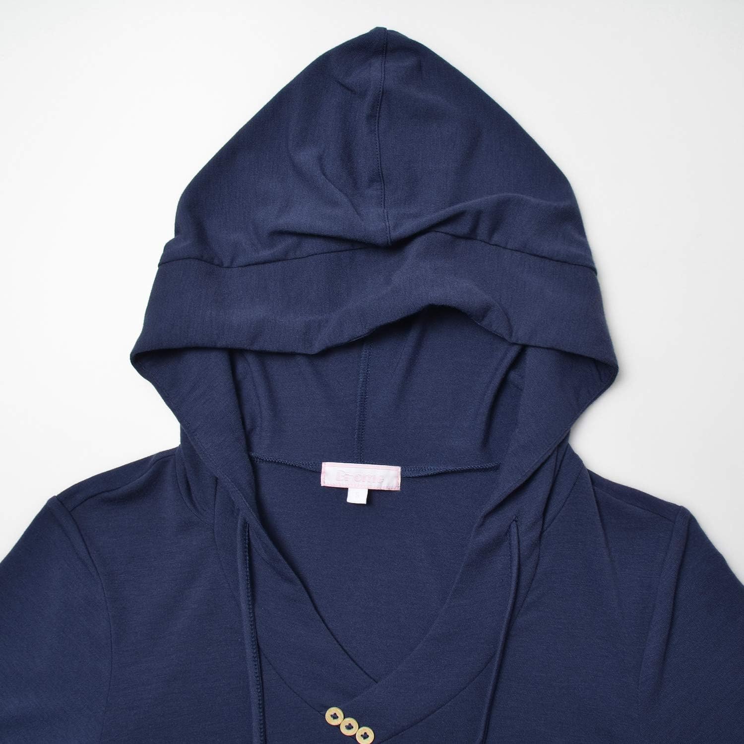 Bhome Long Sleeve Maternity Top Pregnancy Shirt Hoodie Vneck Casual Sweatshirts at  Women’s Clothing store