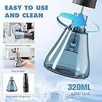 Vista 6 de Water Flosser Cordless, Water Dental Flosser Oral Irrigator with 4 Modes, IPX7 Waterproof Rechargeable Water Flossers for Teeth Cleaning, Deformable
