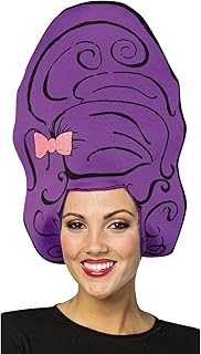 Rasta Imposta Purple Beehive Cartoon Foam Wig