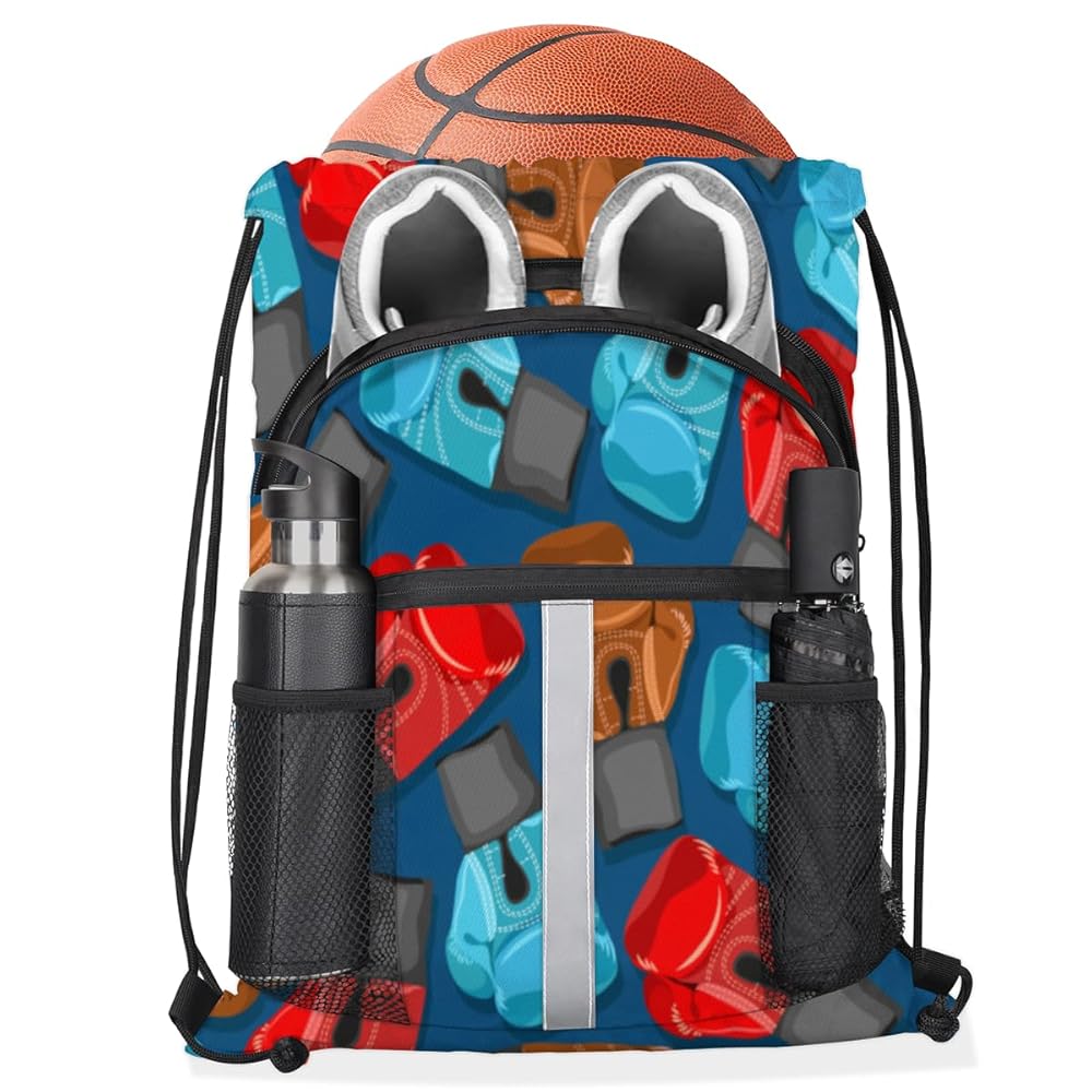 Amazon.com | Boxing Drawstring Backpack Boxing Glove String