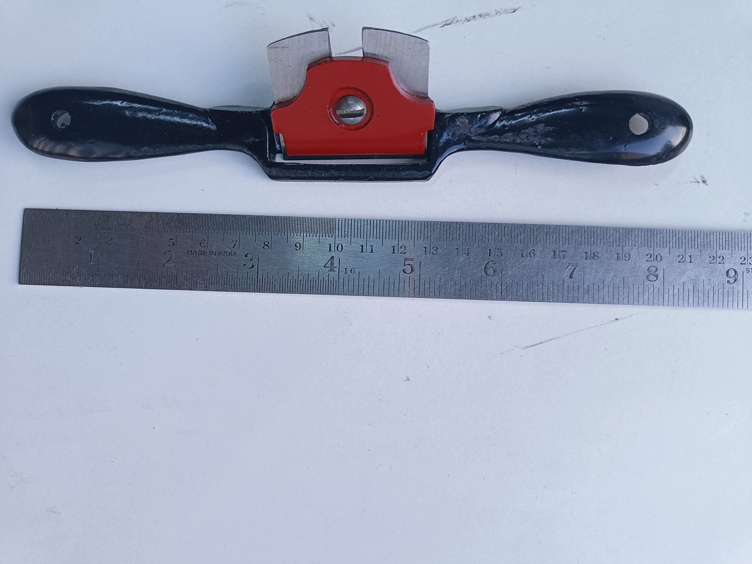 TMC Horizontal Plane with Flat Base Adjustable Metal Blade | Working Wooden Craft Hand Tool 1