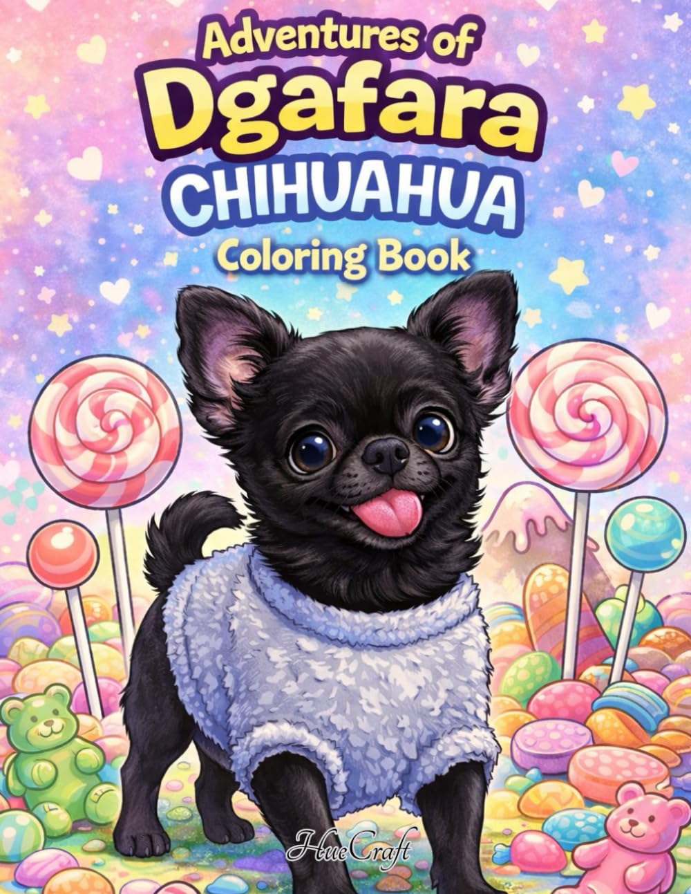 Adventures of Dgafar Chihuahua Coloring Book: A Cute Chihuahua Coloring Book Full of Fun Adventures for Kids and Adults (Dog Breeds Coloring Fun)