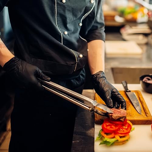 Miniatura 9 de Schneider Vinyl Synthetic Exam Gloves, 4 Mil, Latex Free Disposable Gloves for Medical, Cooking, Cleaning, and Food Prep