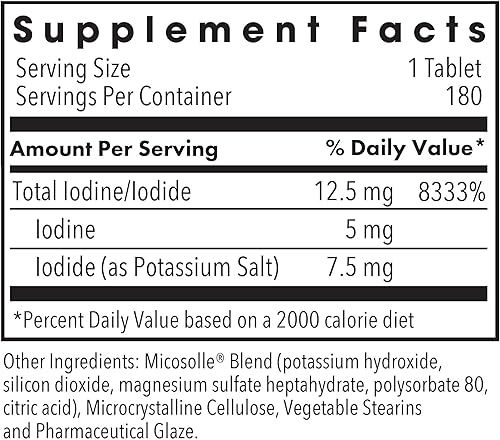Miniatura 3 de Optimox Yodoral 125 mg - Suplemento nutricional de yodo con solución de luugol de alta potencia original - Apoyo energético y tiroideo 180