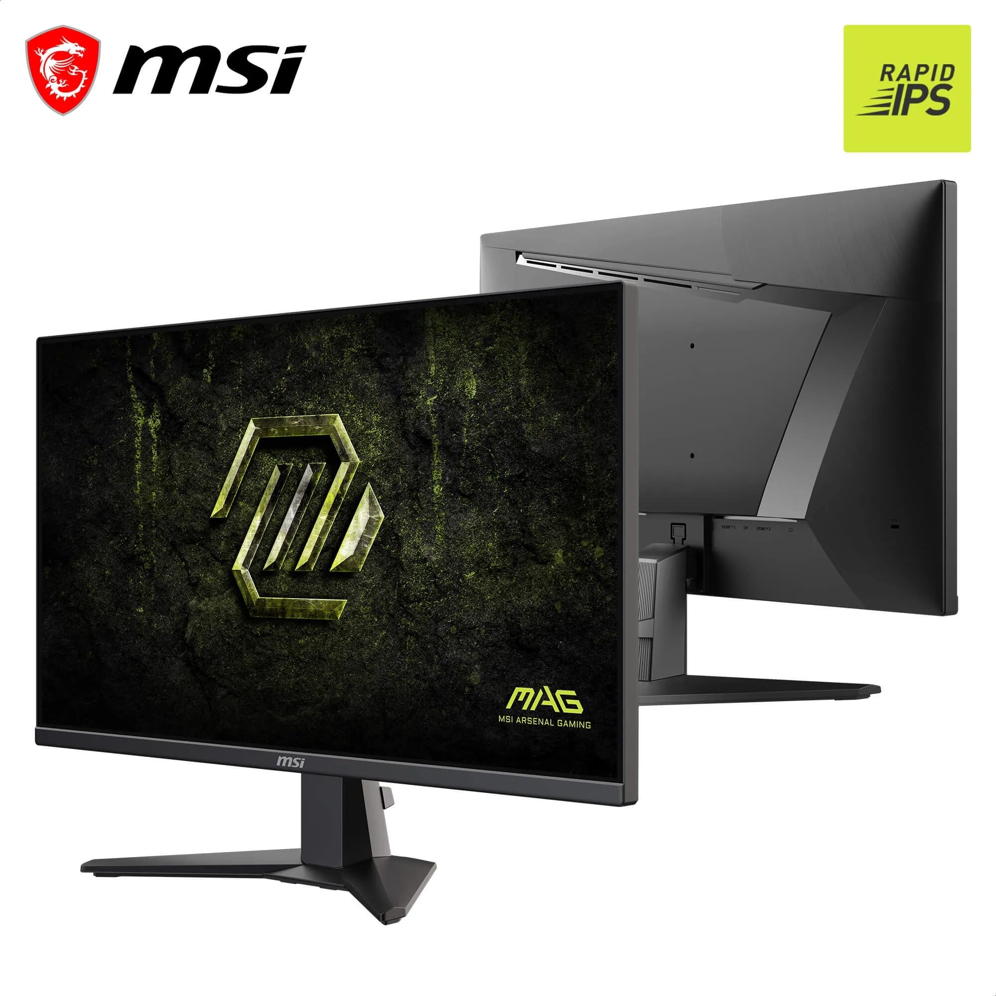 msi MAG 275FA E20 Monitor Gaming 27" FHD 1920x1080 Rapid IPS, 200 Hz, 0,5 ms, HDR Ready, Adaptive Sync, Eye Care, AI Vision, HDMI 2.0b, DP 1.2a, senza cornice, compatibile VESA