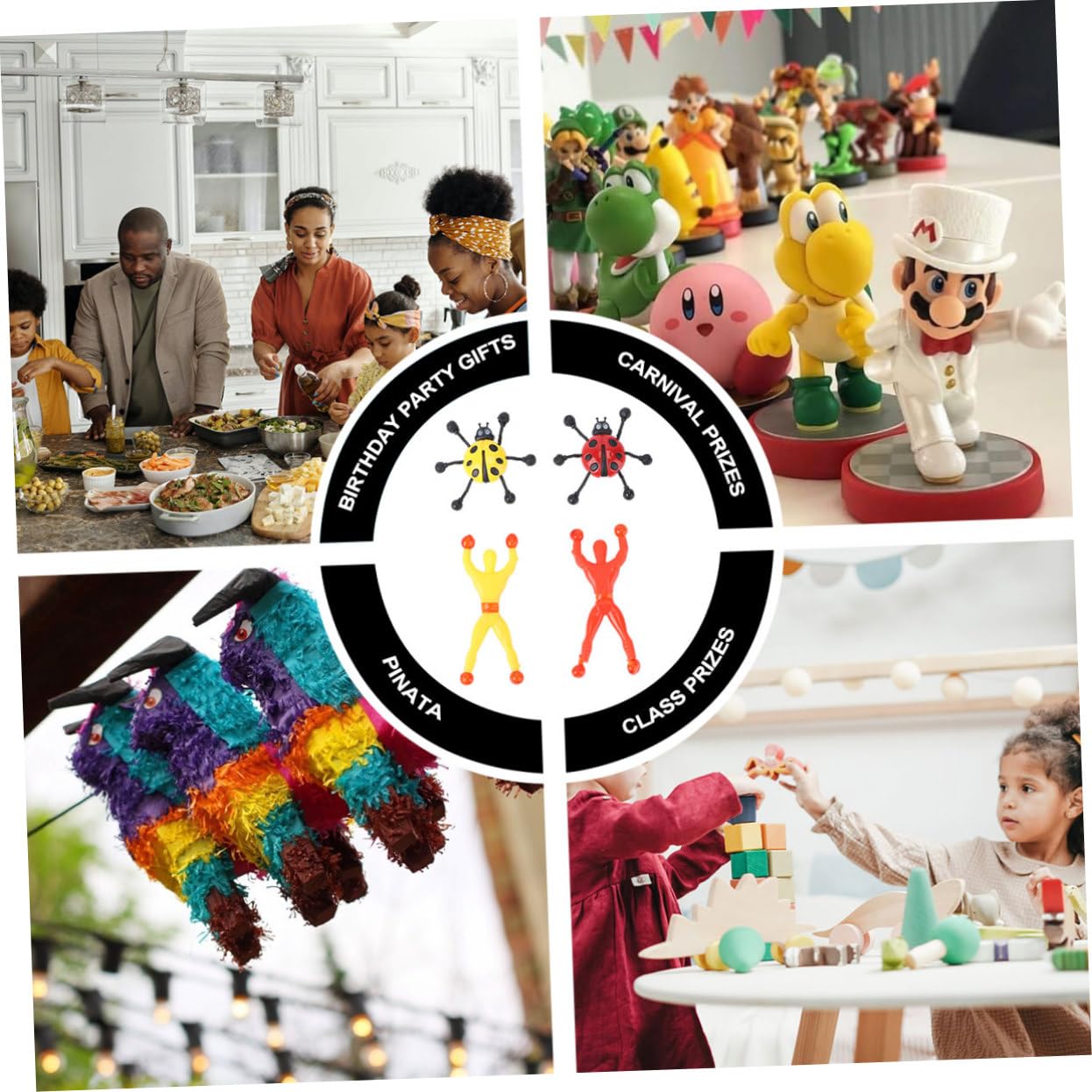 Toyvian Kaleidoskop Aus Holz - Buntes Lernspielzeug Für Kinder 3-6 Jahre