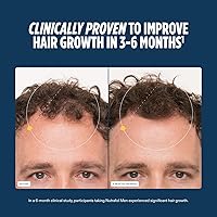 Vista 4 de Nutrafol Men's Hair Growth Supplements, Clinically Tested for Visibly Thicker Hair and Scalp Coverage, Dermatologist Recommended - 1 Month Supply