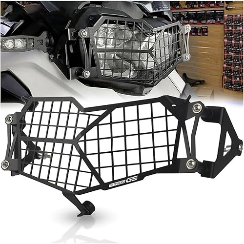 Miniatura 3 de YNTIME for BMW F750 F850 F 750 850 GS 2017-2021 Motorcycle Headlight Grill Grille Cover Protection HeadLamp Guard (Color  F750GS)