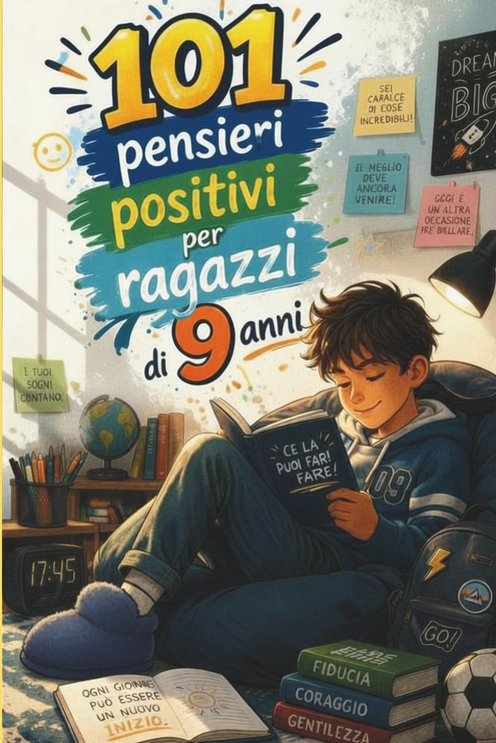 101 pensieri positivi per ragazzi di 9 anni: Un regalo pieno di significato per un ragazzo di 9 anni – con pensieri positivi, motivanti e incoraggianti