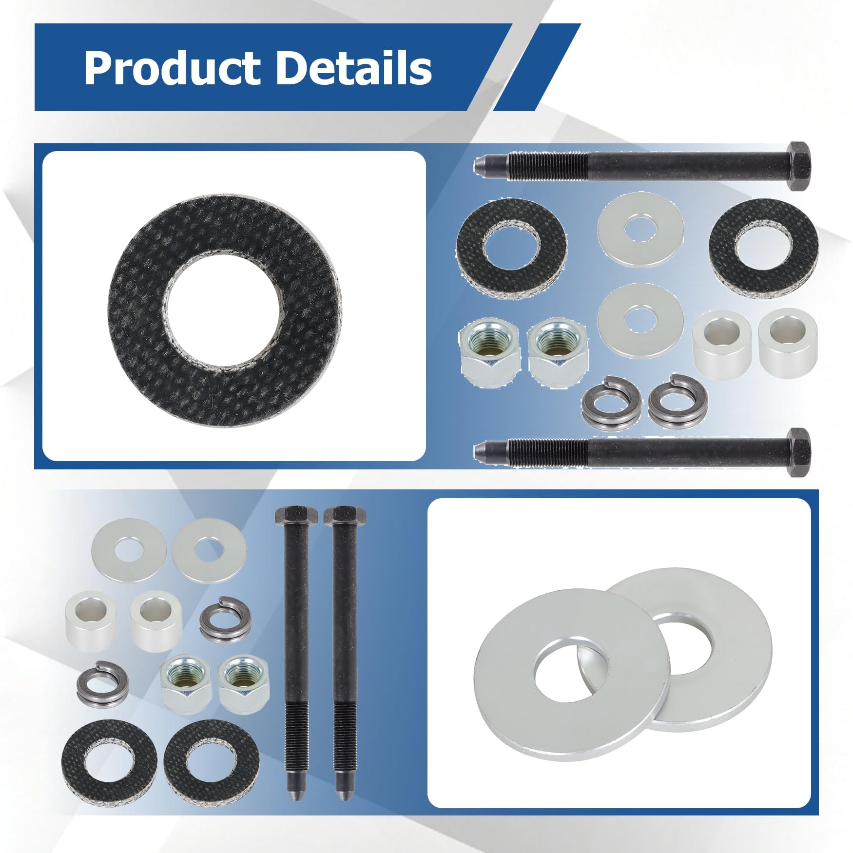 Amazon.com: WFLNHB Engine Mount Bolt Kit Repalcement for