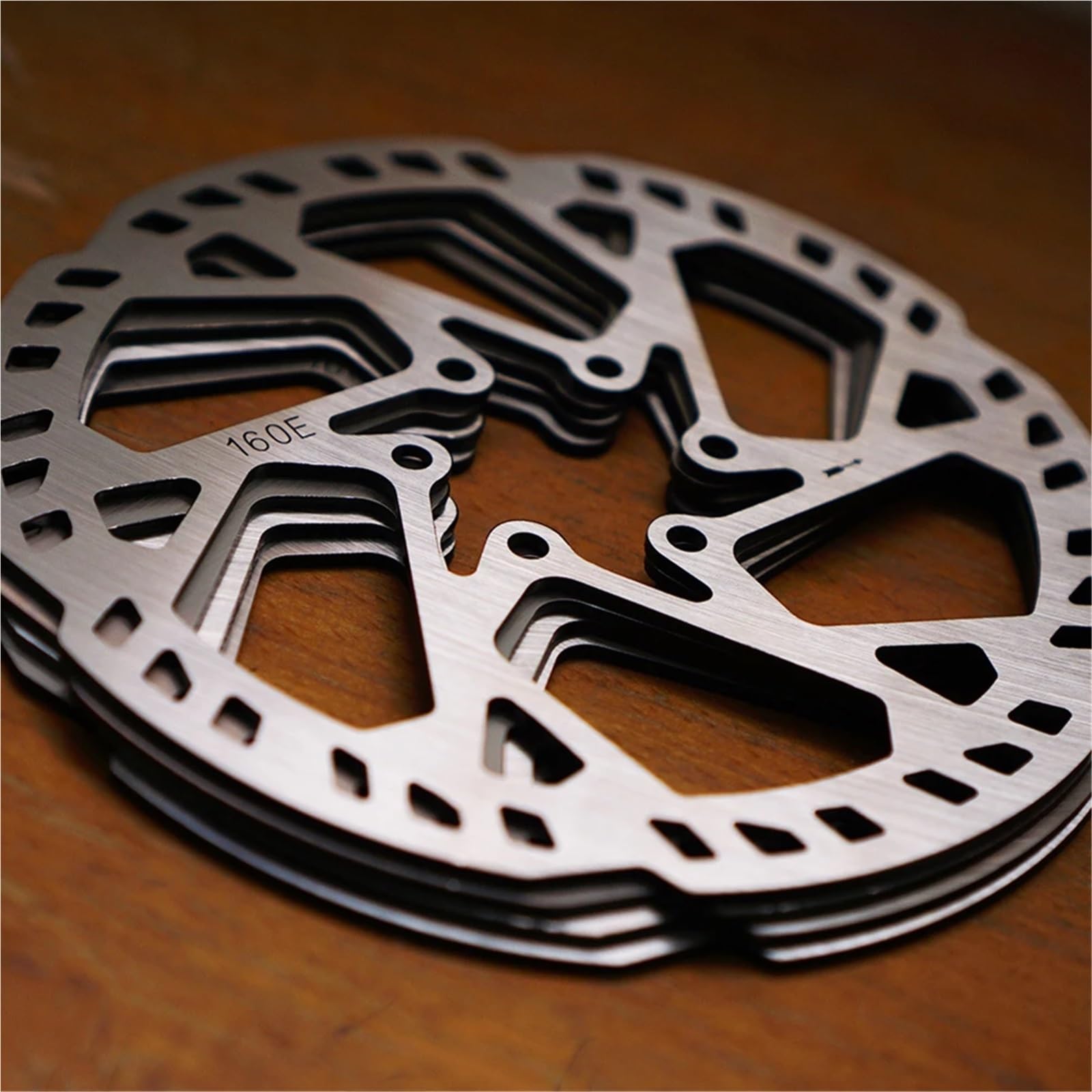Lot de 5 rotor de frein à disque de vélo 160/180/203 mm d'épaisseur 2,3 mm pour scooter électrique pour la plupart des vélos (180 mm)