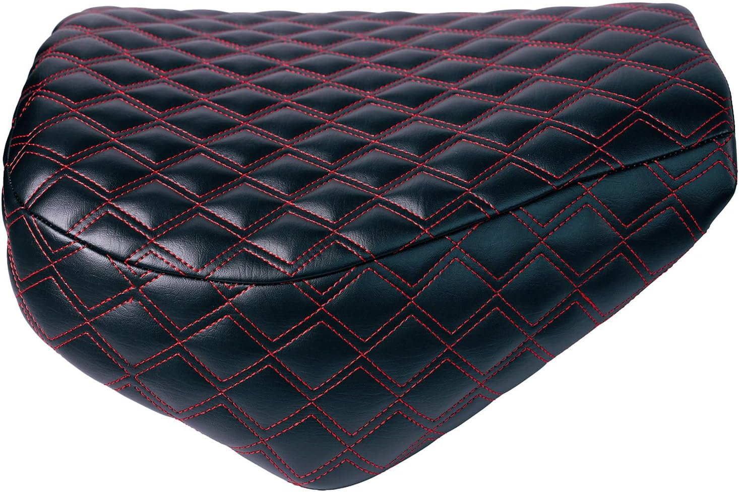 JMCHstore Red Retro Design Mini bike Seat for Massimo TrailMaster Hurricane MB200 MB200-2, for Baja Warrior WR65, Mini Baja, Baja heat Carbon 6.5 196cc HT65 MB165 Trail bike Cushion Replacement parts