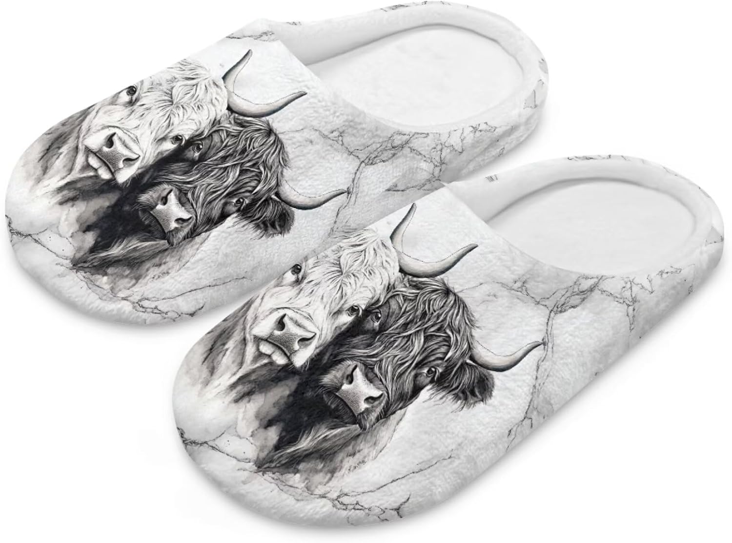 UNICEU 3 Pairs Spa Slippers Lightweight Soft Closed Toe House Slippers Reusable Unisex Shoes for Indoor Bathroom