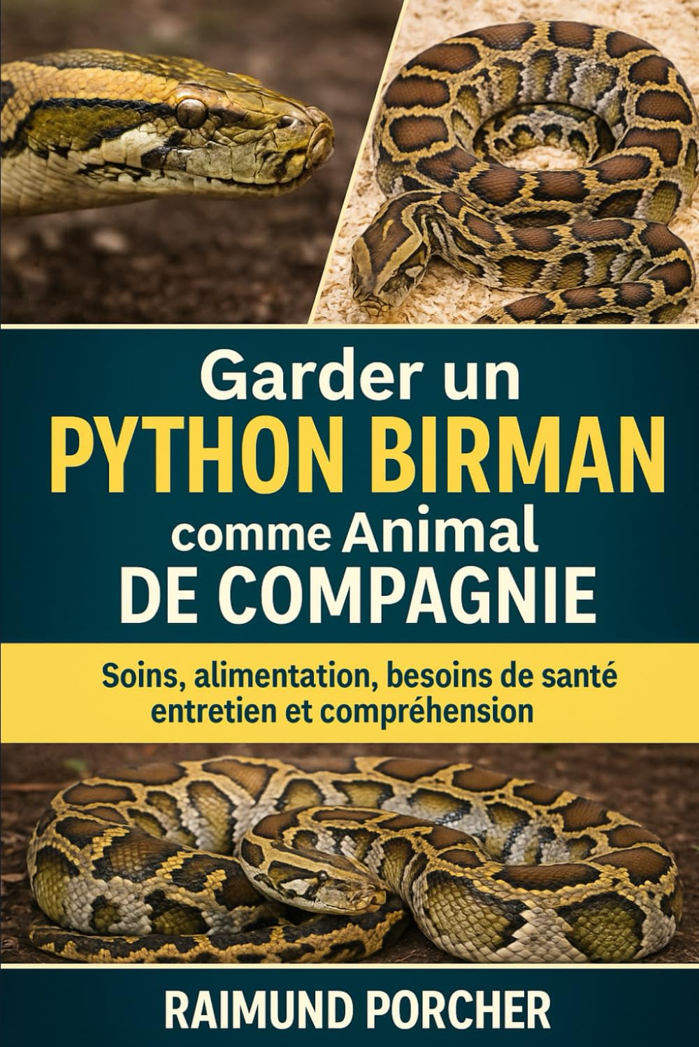 GARDER UN PYTHON BIRMAN COMME ANIMAL DE COMPAGNIE: SOINS, ALIMENTATION, BESOINS DE SANTÉ, ENTRETIEN ET COMPRÉHENSION