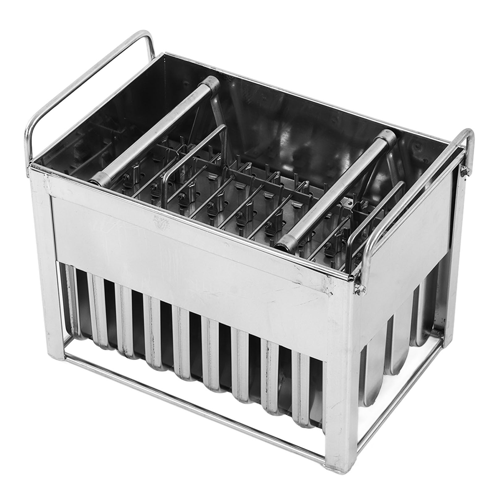 Set di 40 bastoncini riutilizzabili per gelato in acciaio inox, per dolcetti fatti in casa