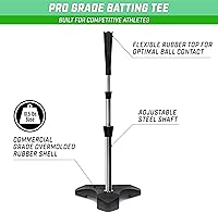 Vista 2 de GoSports Camiseta de bateo profesional de béisbol y sóftbol con diseño de base de trípode resistente y altura ajustable