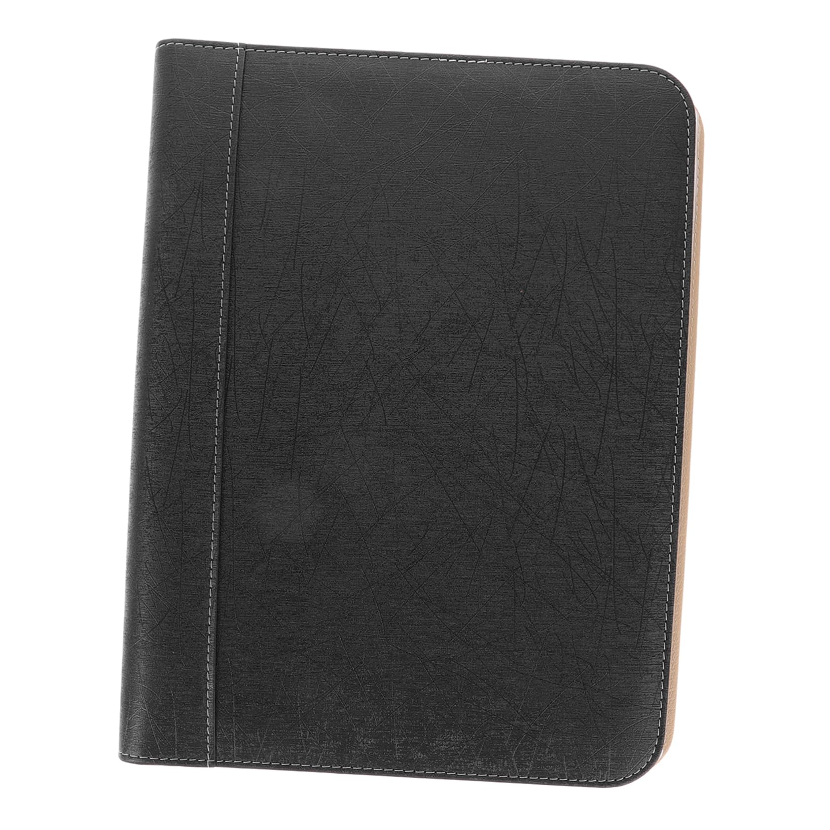 Milisten Sheet Music Folder Desktop File Organizer Document Folder File Storage Bag Folder for Important Document Multi-Function File Folder Organizer Music Folder A4 Leather Black