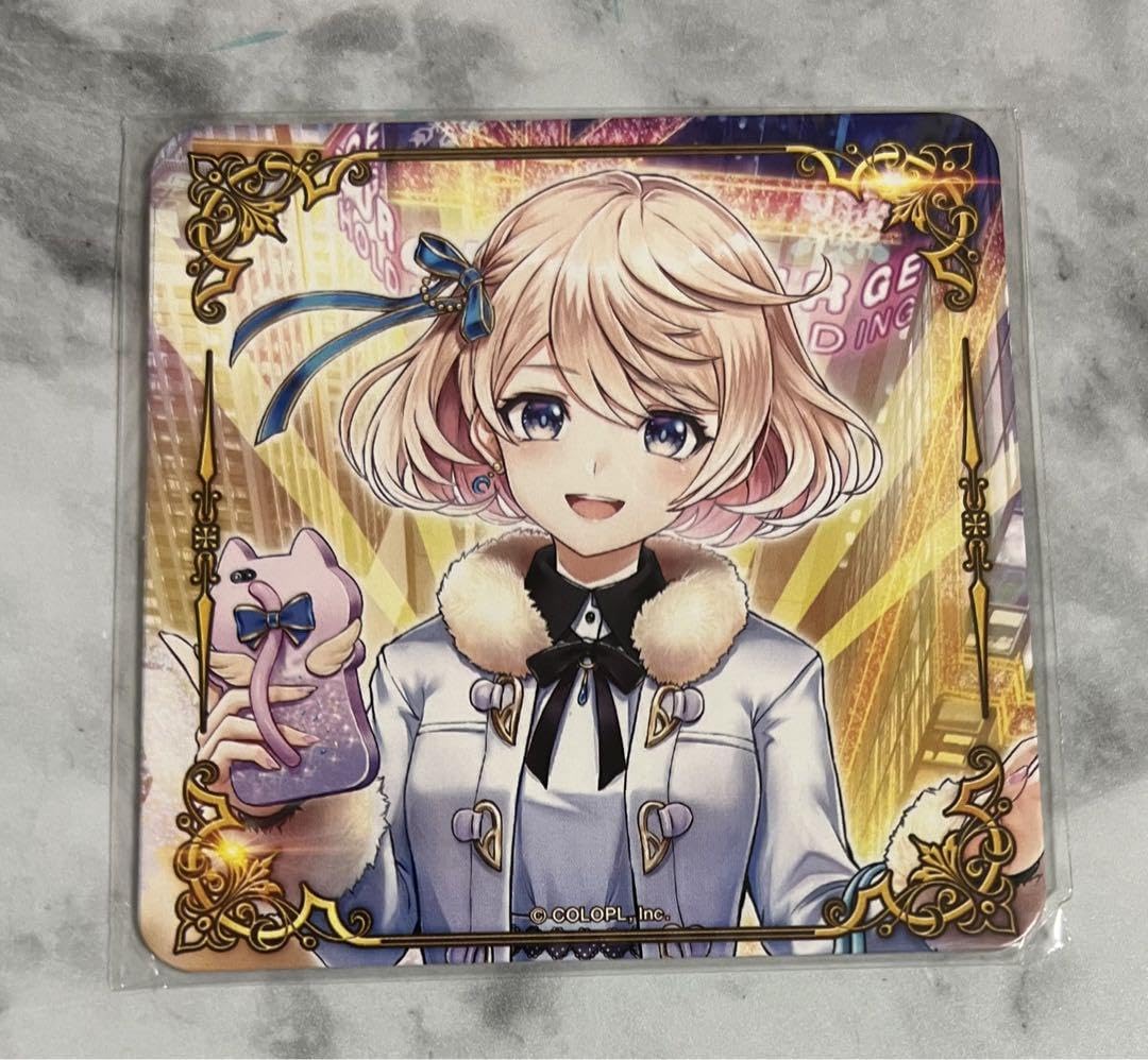 白猫プロジェクト エレノア コースター まとめ売り Amazon.co.jp: ラウンドワン 白猫プロジェクト コースター 闇