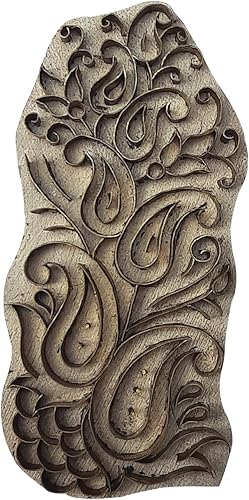 Miniatura 10 de Royal Kraft Sellos de madera de latón para impresión en bloques en arcilla, cerámica, tela BHAtag001