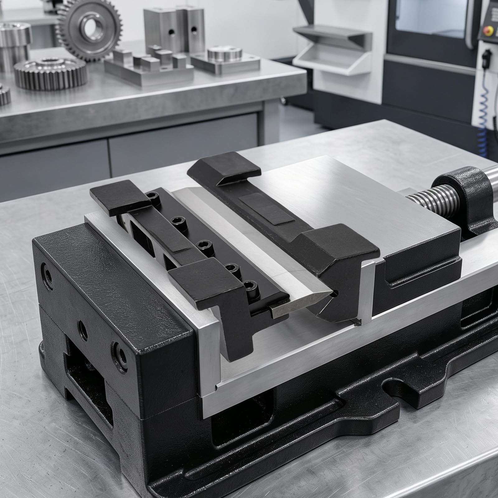 Morsa per banco da lavoro, larghezza ganasce 150 mm
