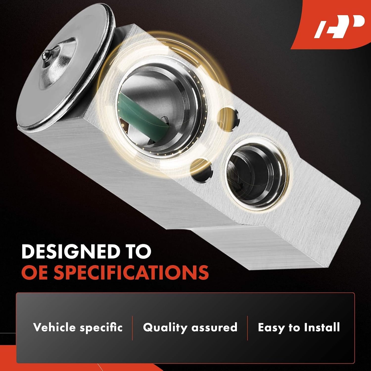 A-Premium AC Expansion Valve Compatible with BMW 528i xDrive/M5/M6/528i/535i xDrive/550i/550i xDrive/535d/535d xDrive/535i GT xDrive/535i GT/550i GT xDrive/550i GT/750i/750i xDrive/750Li/750Li xDrive