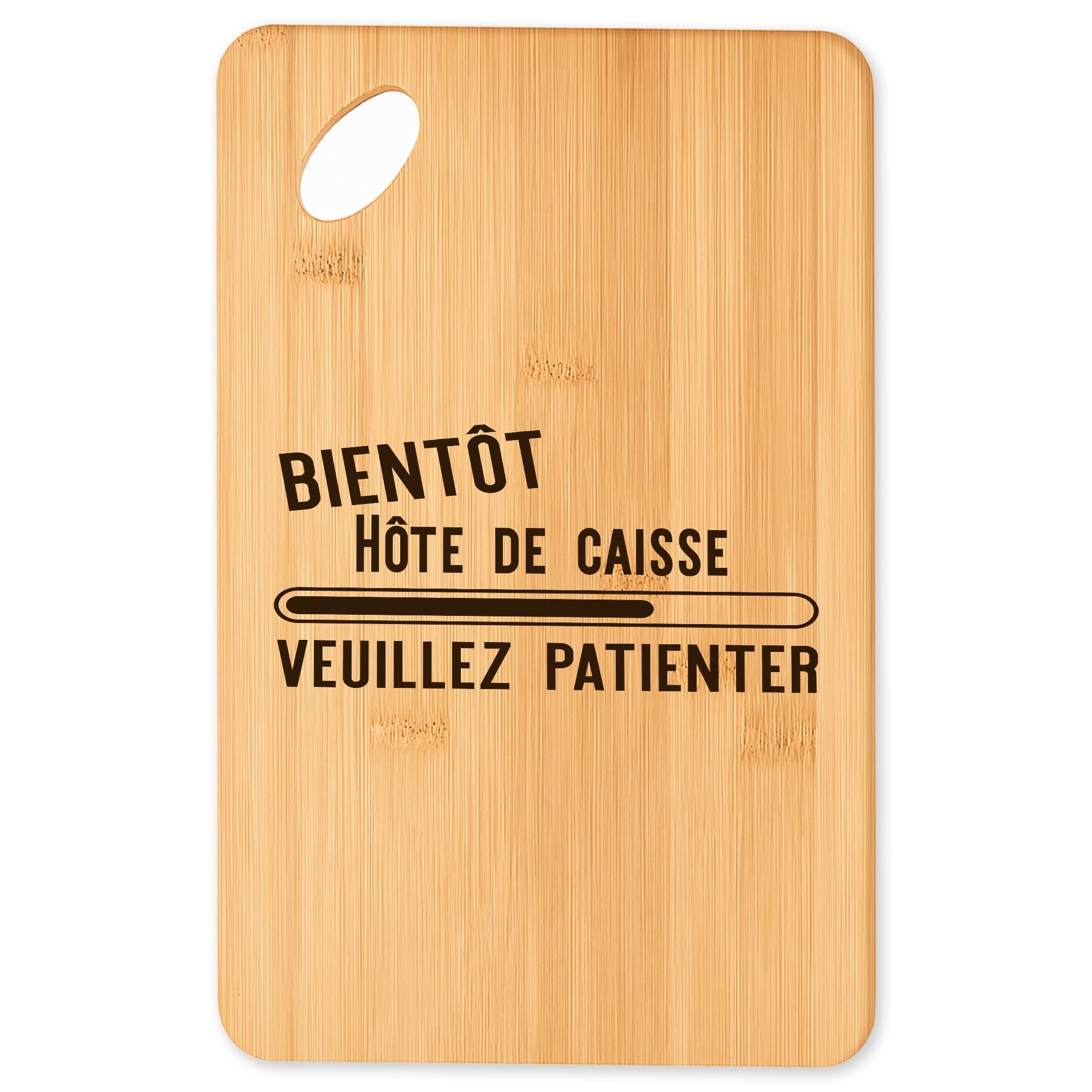 Planche à découper en bambou polyvalente et plateau apéro pour grillades