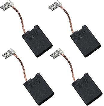 Carbon Brush Set 197128-4 CB-218 Fits for Makita Demolition Hammer HM1802 H1812 and Makita Angle Grinder GA9060 GA70604 Pcs