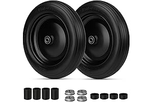 4.80/4.00x8 Flat Free Wheelbarrow Tires