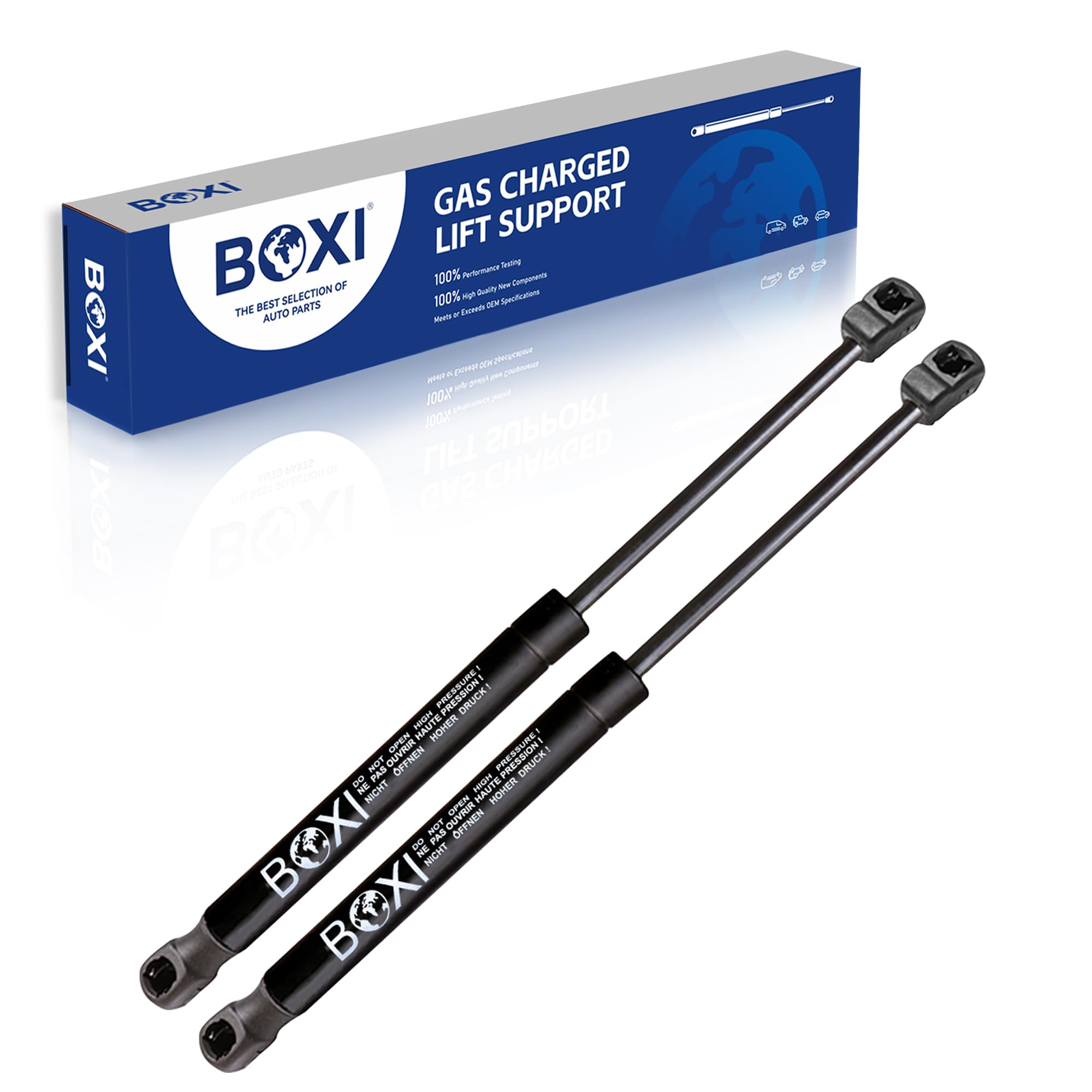 ストロボ・エッジ Amazon.com: BOXI 2pcs Front Hood Lift Supports Gas Shocks
