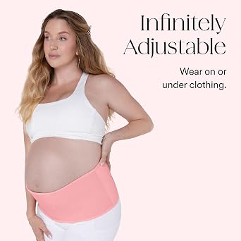 Bala Belly Bands for Pregnant Women - Adjustable Pregnancy Belly Band Support & Relief for Back, Hip & Pelvic Pain