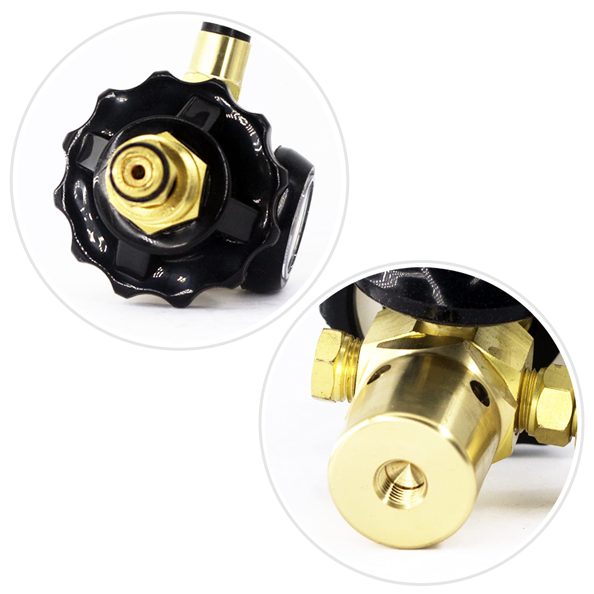 AWLOLWA Balloon Helium Tank Regulator Filler Valve for Balloons with