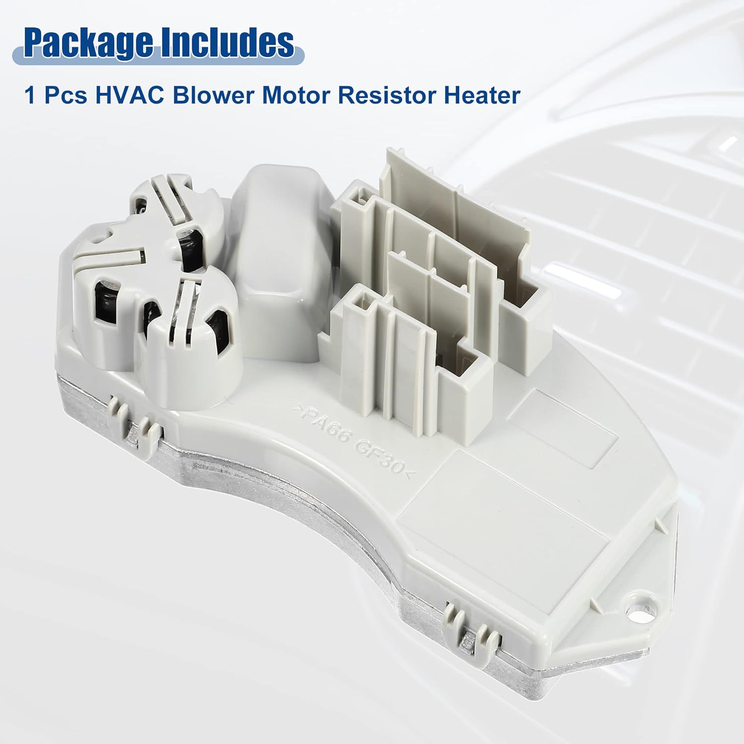 ACROPIX HVAC Blower Motor Resistor Heater Fit for BMW X3 X5 X6 - Pack of 1 Gray