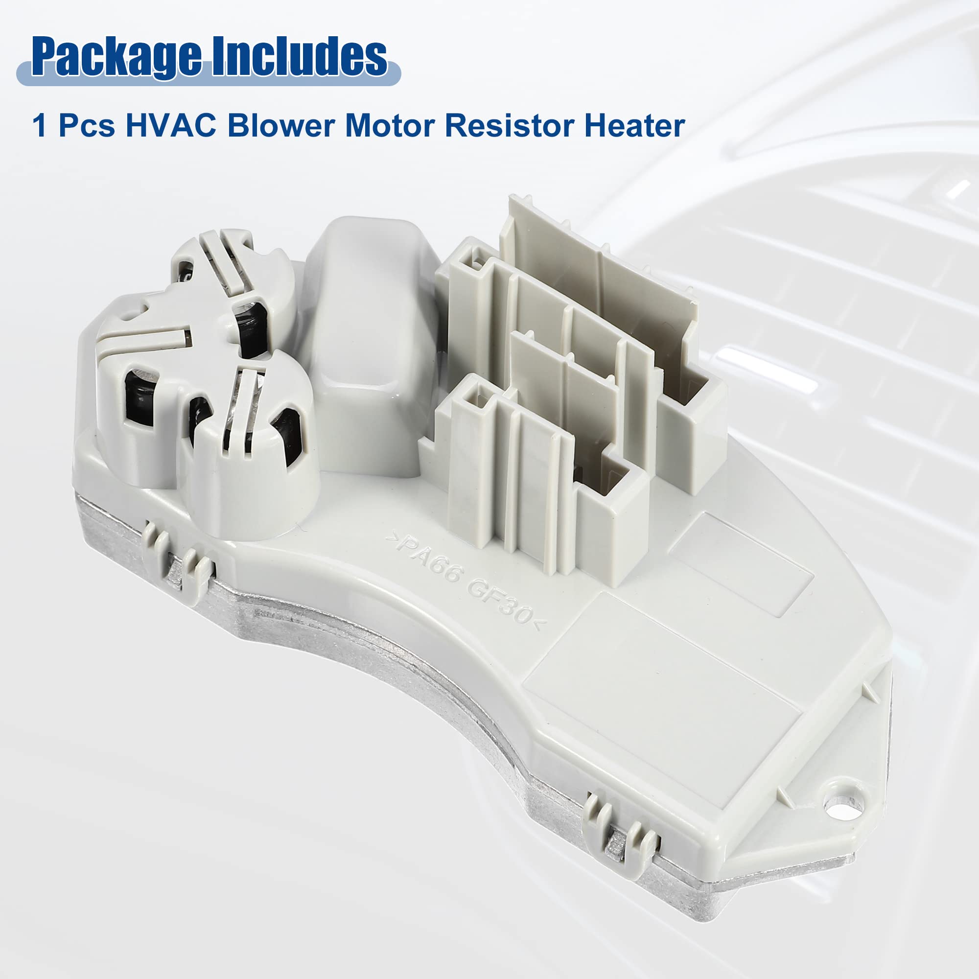 QUARKZMAN Hvac Soplador Motor Resistencia Calentador Para Bmw X5 07-15 1Pc