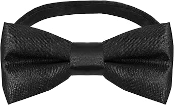 Boys Bow Tie Pre-Tied Adjustable Kids Bow Ties Solid Color Toddler Bow Tie for Boys Girls Kids Toddler Baby