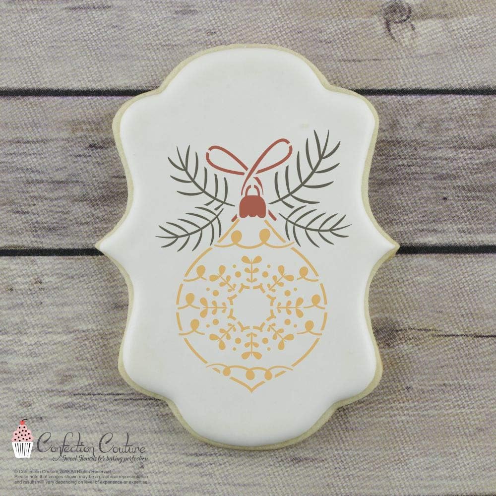 Christmas Cookie Stencils - Christmas Ornaments - 3 Piece Value Bundle