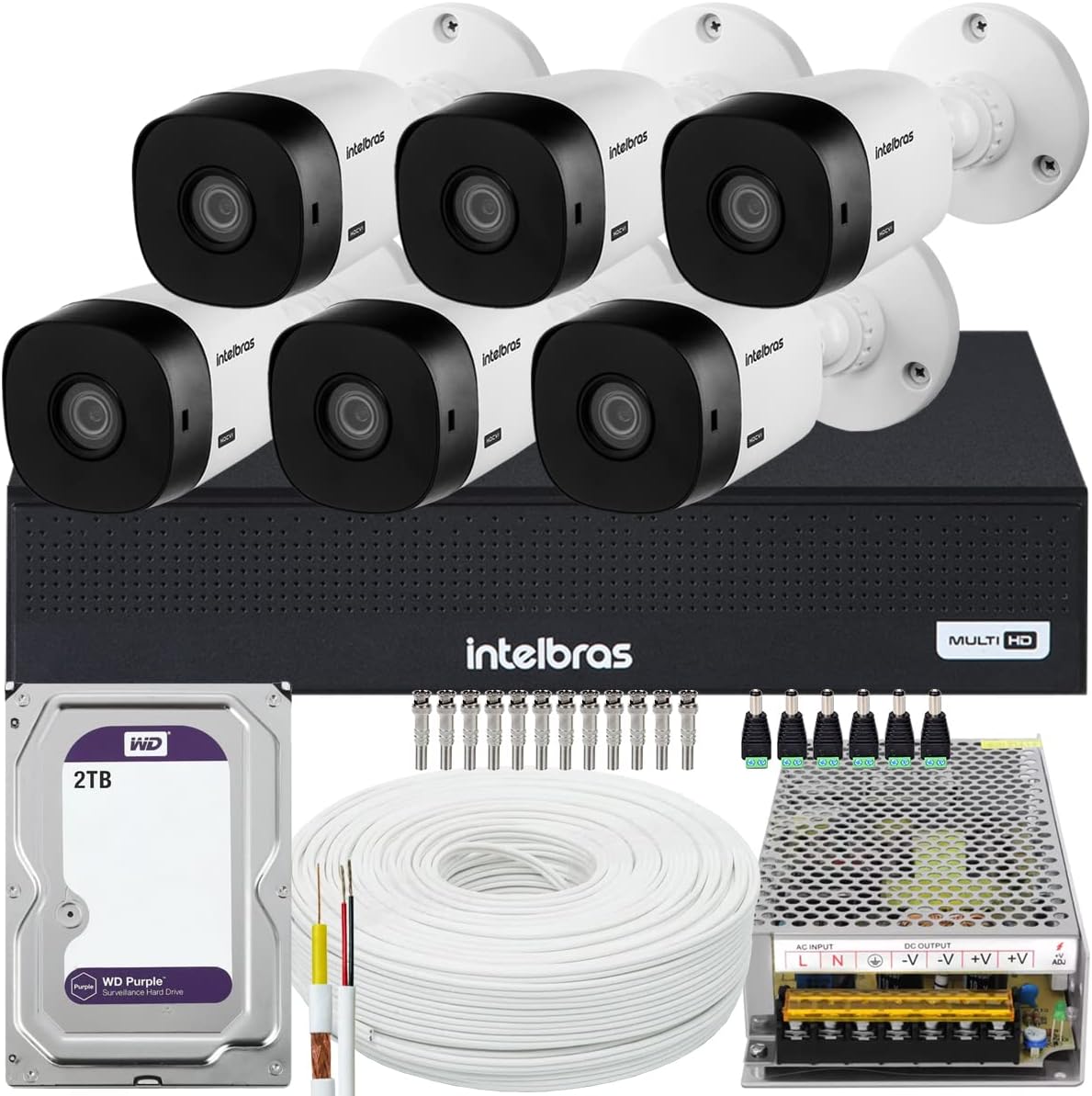 Kit Cftv Intelbras 6 Câmeras 2MP: Review Testado por 30 dias