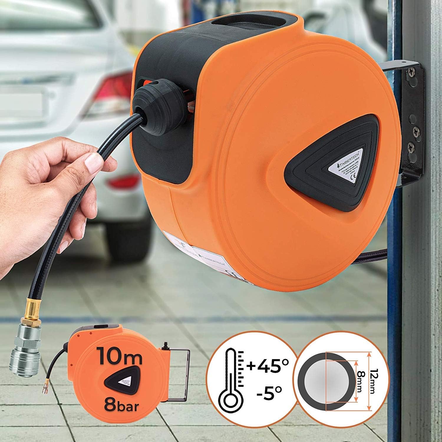 avvolgitubi dell'aria