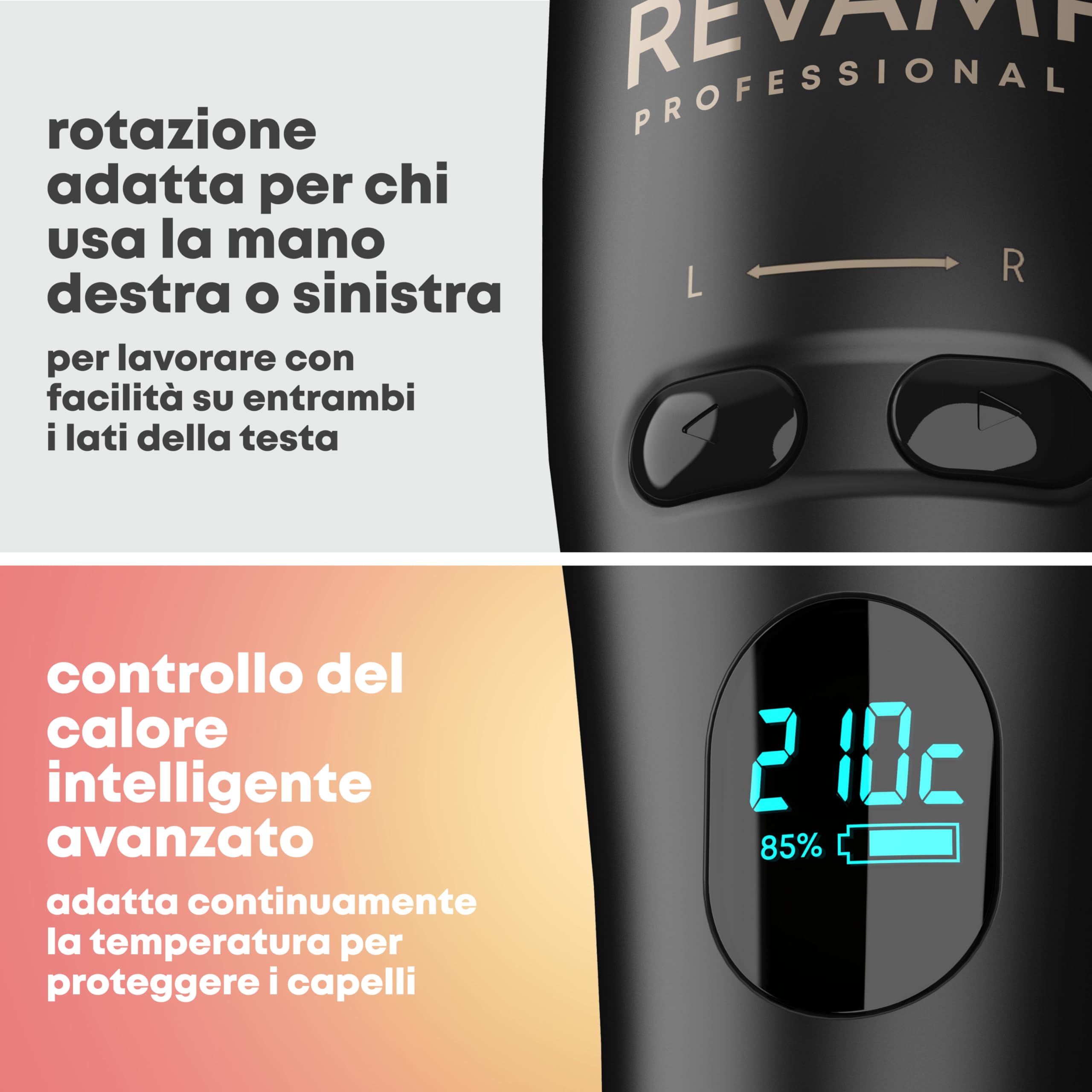 REVAMP iGen Progloss Hollywood Curl Arricciacapelli Automatico - Cordless